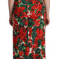 Elegant Floral Sheath Long Dress