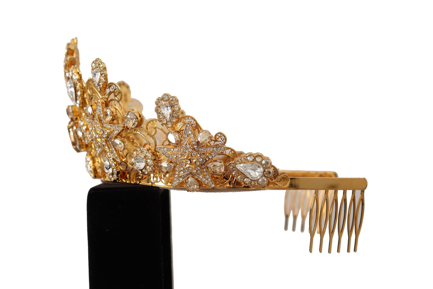 Elegant Crystal Embellished Diadem