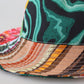 Multicolor Patchwork Bucket Fedora Cap