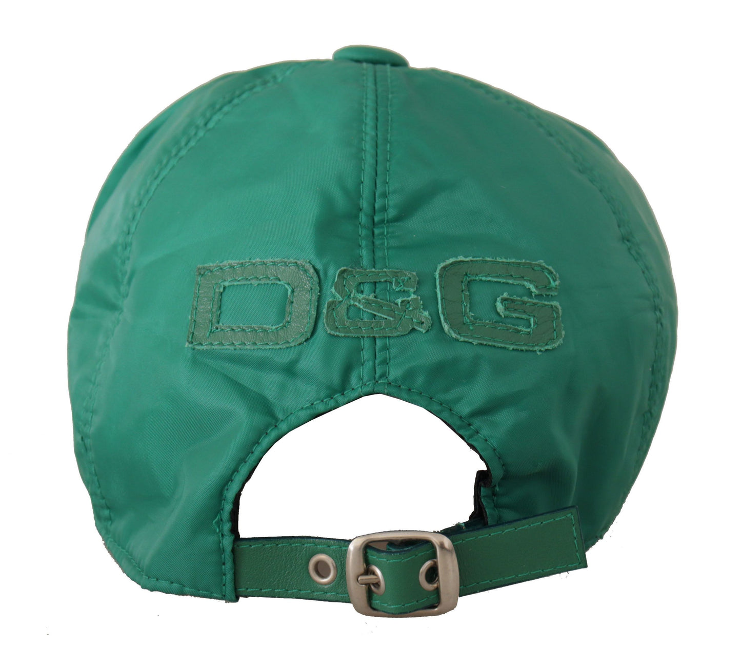 Elegant Green Cotton Baseball Hat