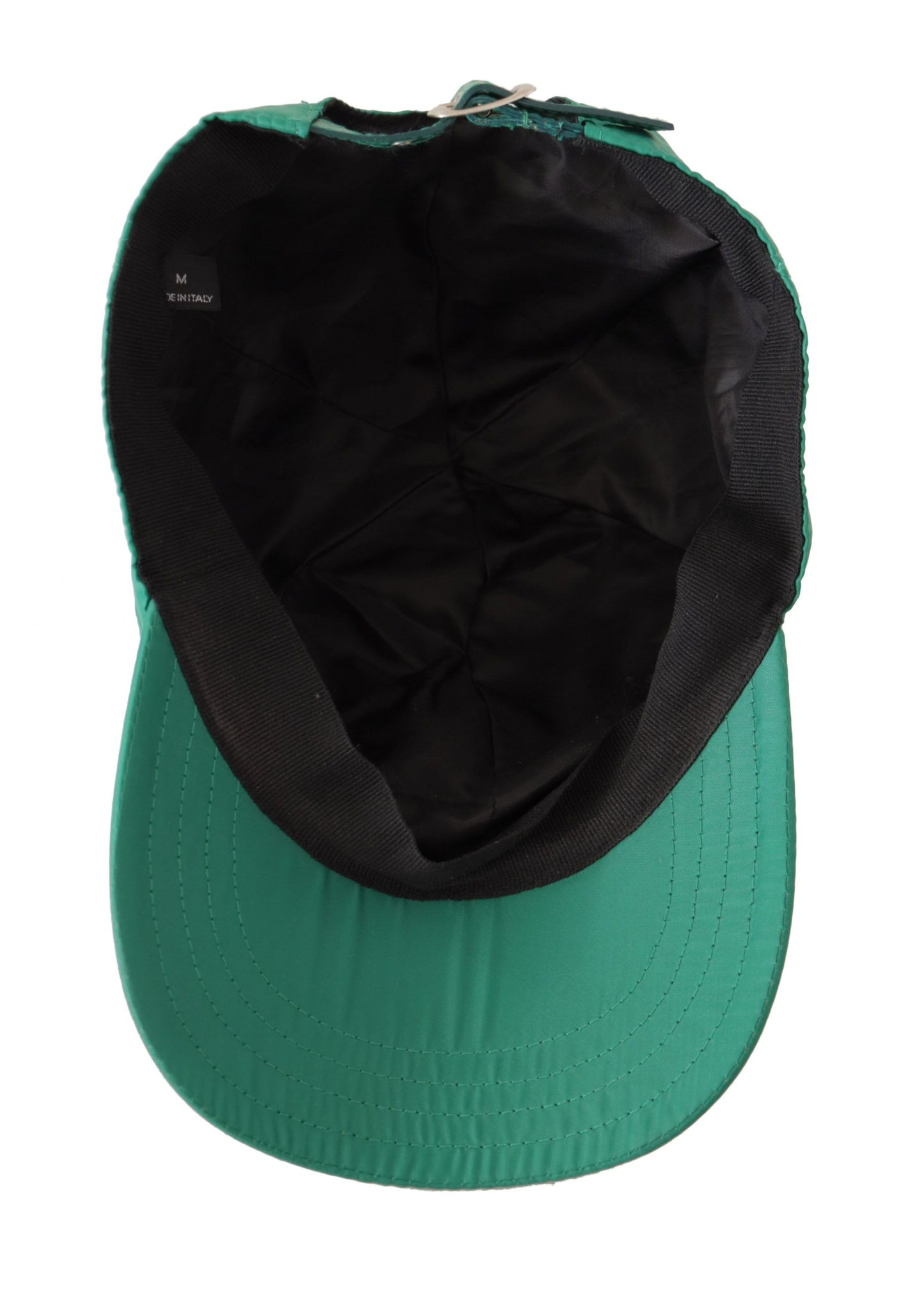 Elegant Green Cotton Baseball Hat