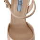 Chic Beige Platform Sandal Heels