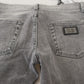 Grey Washed Cotton Skinny Denim Jeans