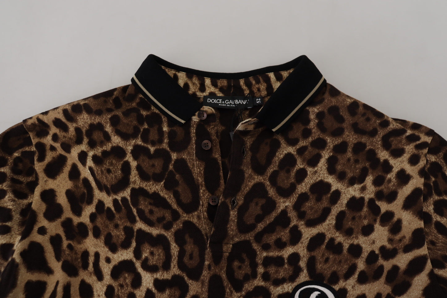 Leopard Print Cotton Casual Tee