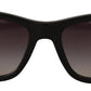 Chic Black Frame Grey Lens Sunglasses