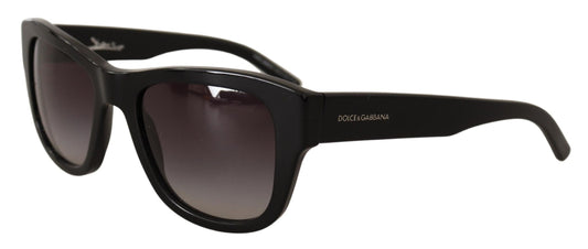 Chic Black Frame Grey Lens Sunglasses