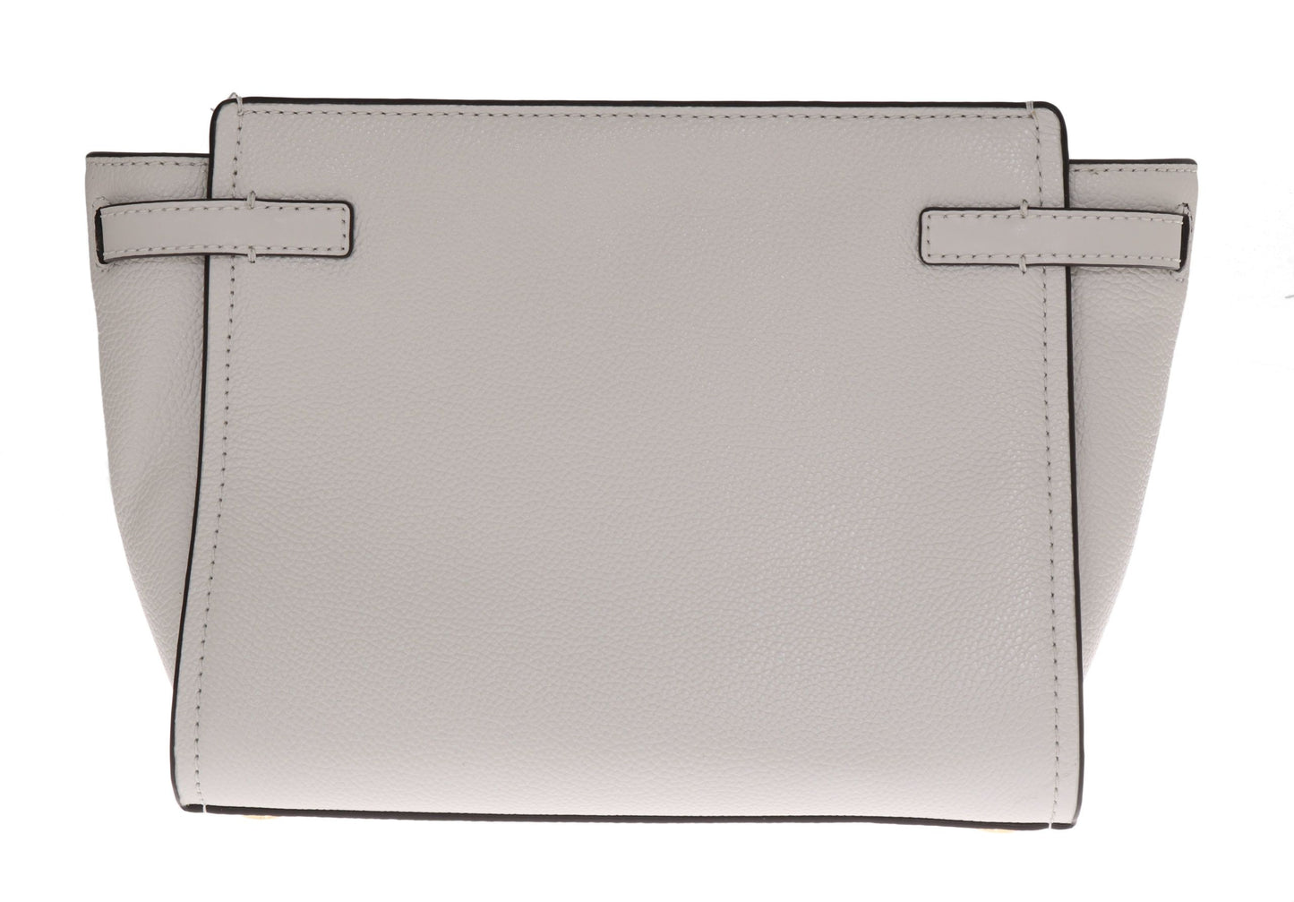 Chic White Leather CASSIE Shoulder Bag