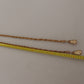 Golden Leopard Beaded Choker Necklace