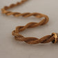 Golden Leopard Beaded Choker Necklace