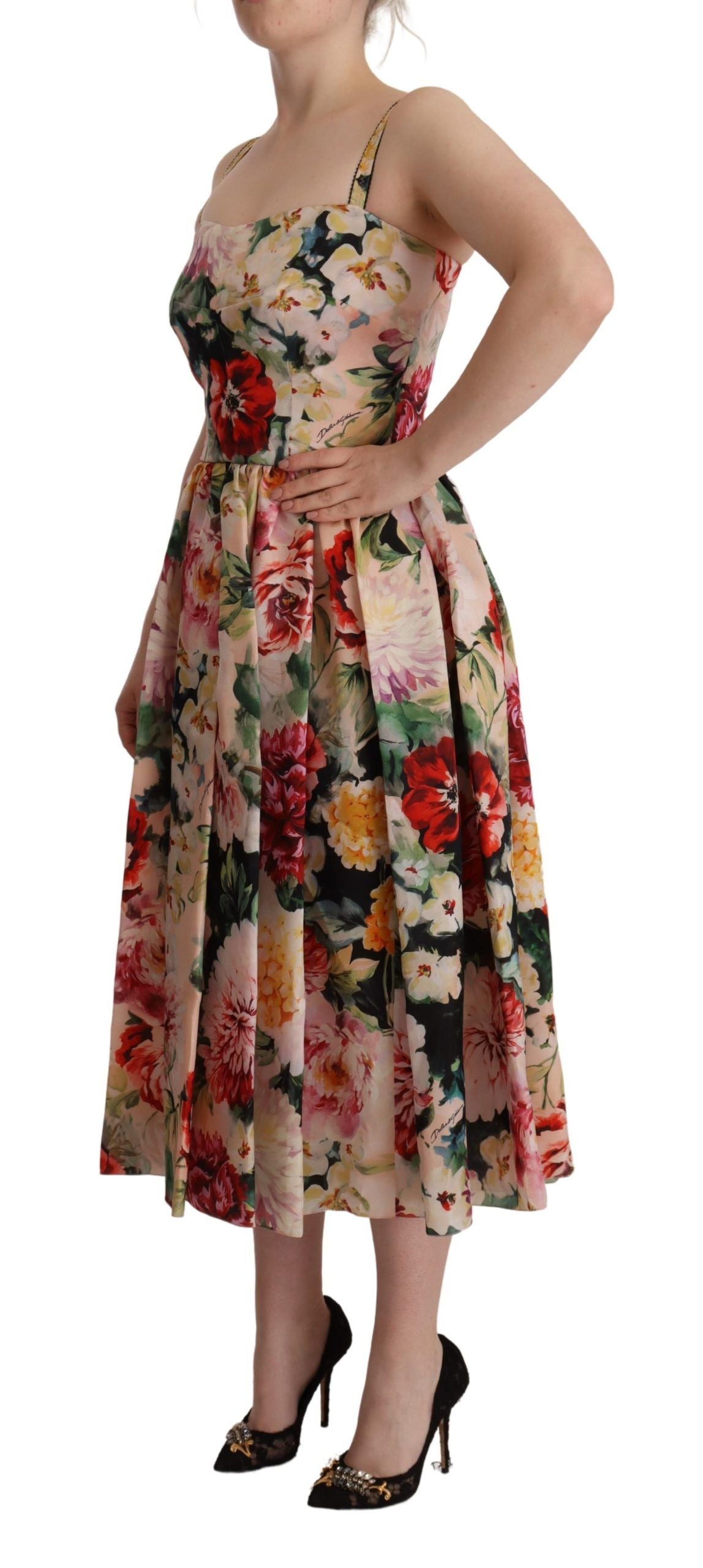 Floral Silk Maxi Dream Dress