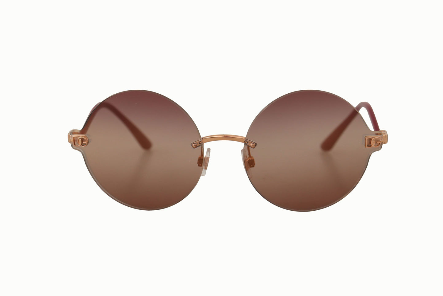 Elegant Gold and Brown Designer Sunglasses