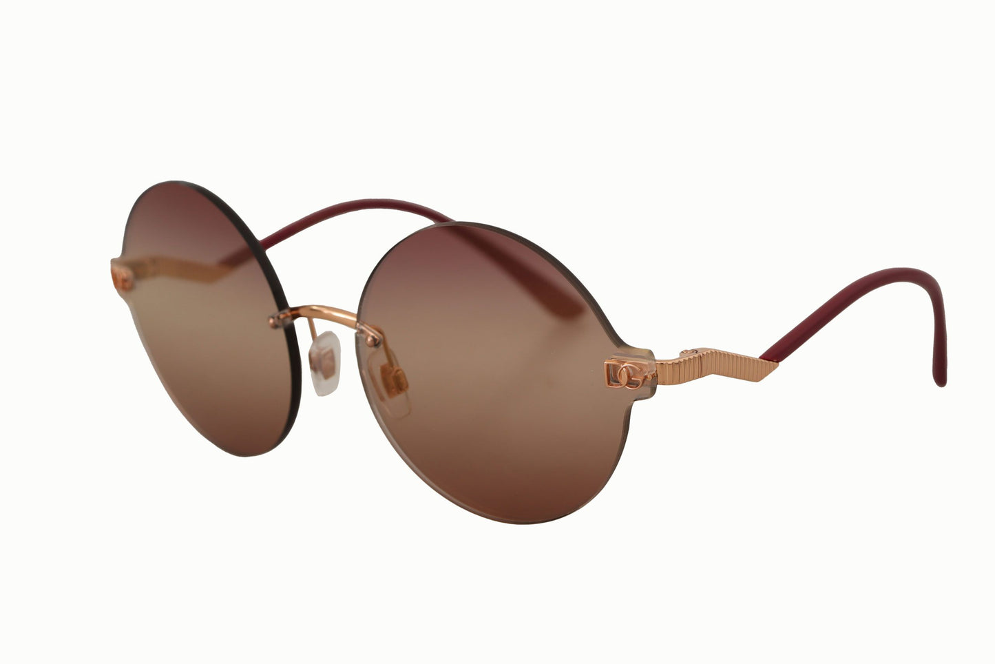 Elegant Gold and Brown Designer Sunglasses