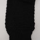 Elegant Black Designer Scarf Wrap