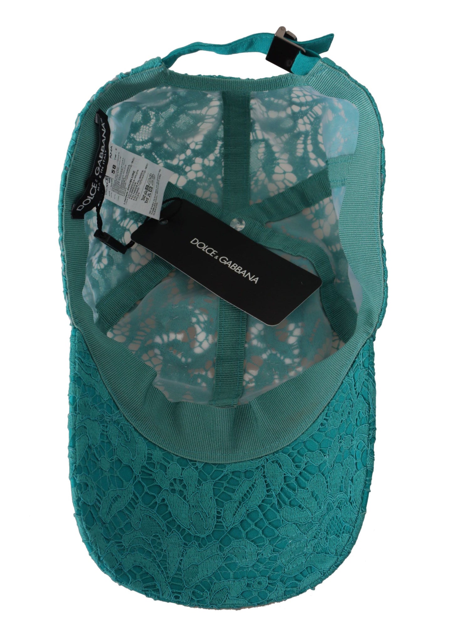 Elegant Blue Baseball Cap with Logo Detailing