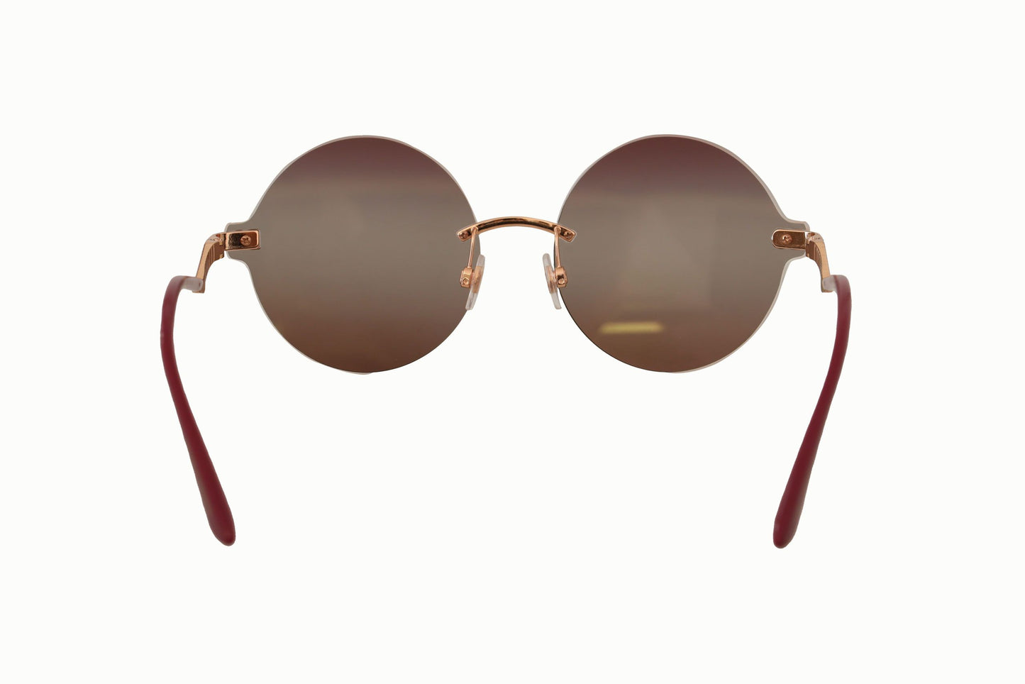 Elegant Gold and Brown Designer Sunglasses