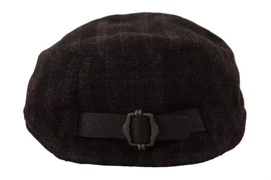 Elegant Brown Newsboy Cap