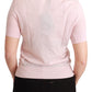 Cashmere Floral Embroidered Short Sleeve Top
