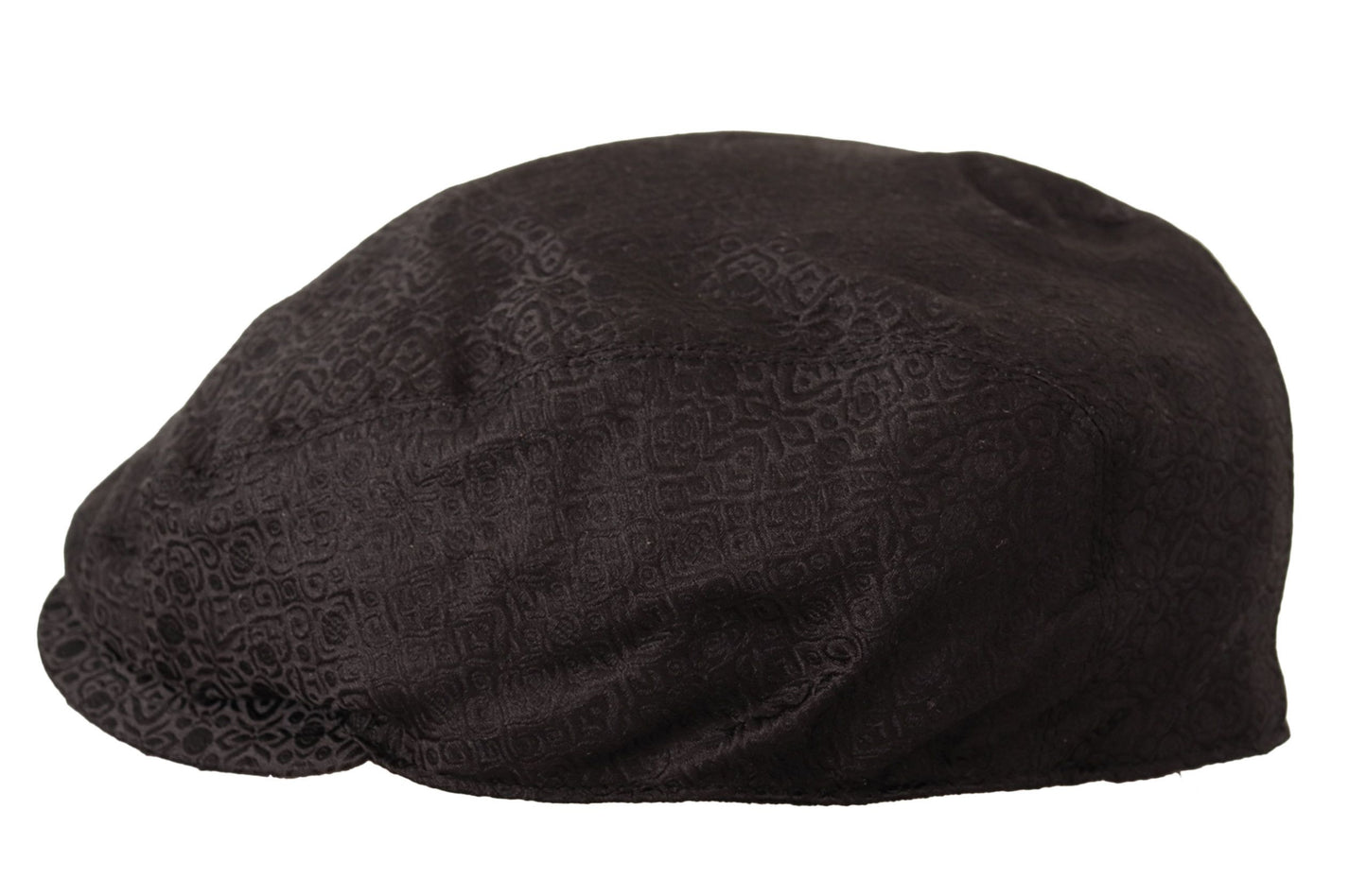 Elegant Silk Brown Newsboy Hat