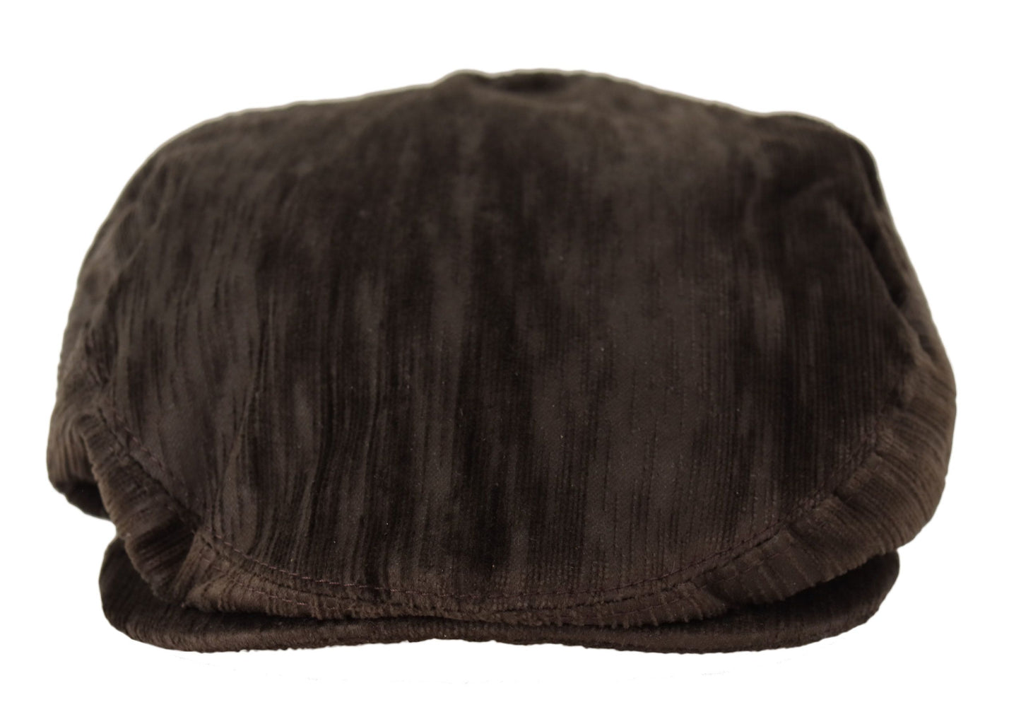 Elegant Brown Newsboy Cap - 100% Cotton