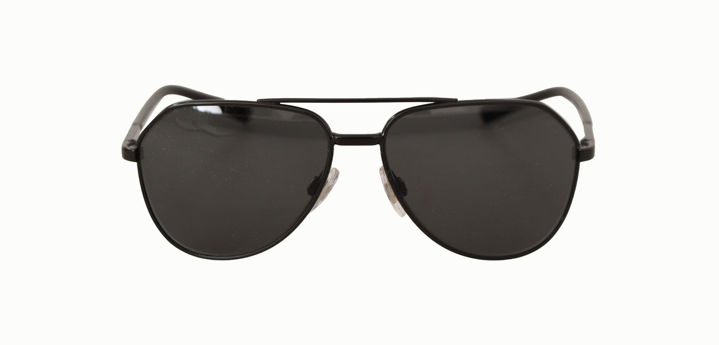 Elegant Black Full Rim Sunglasses