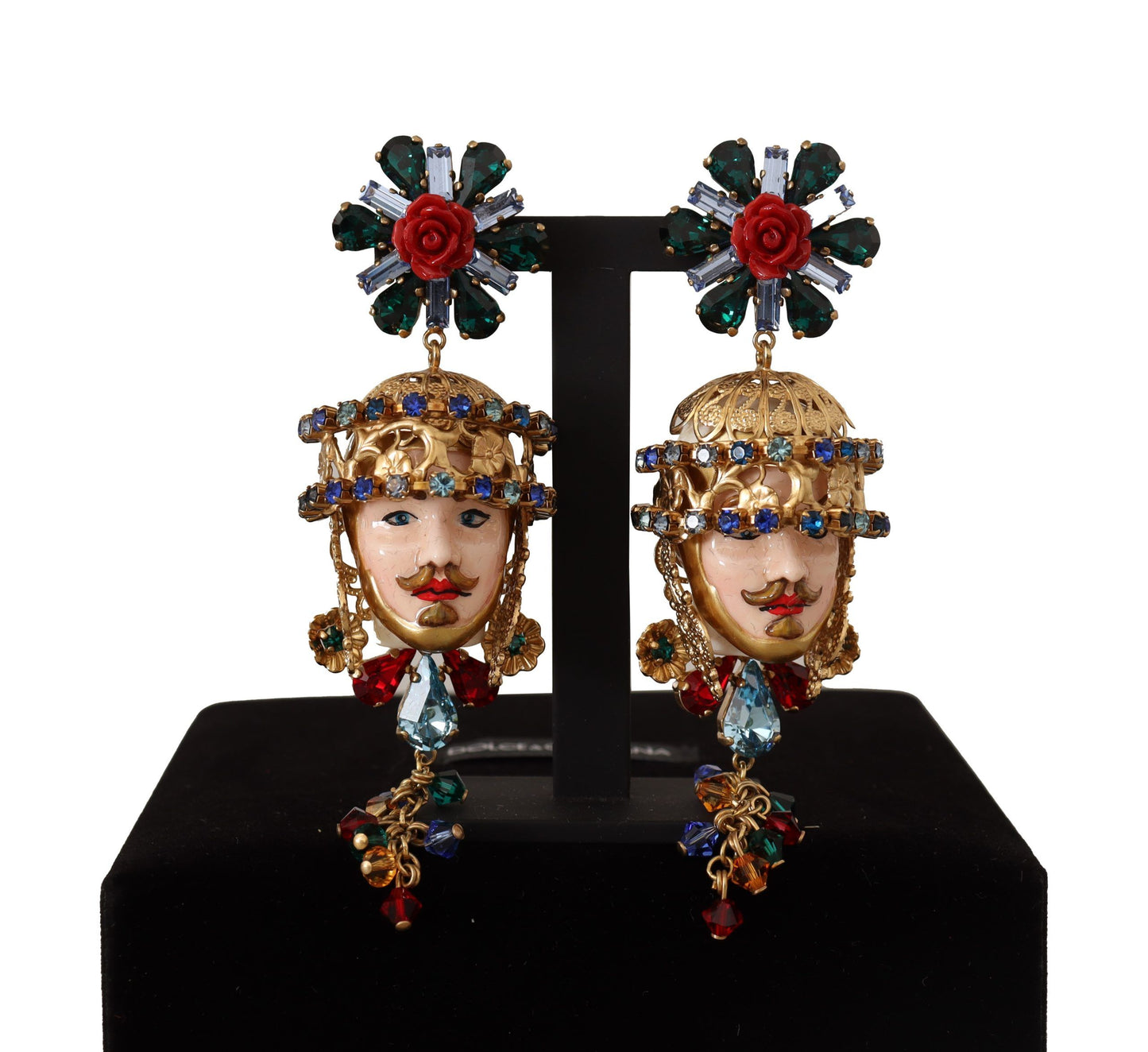 Chic Pupi Doll Dangling Clip-On Earrings