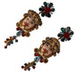 Chic Pupi Doll Dangling Clip-On Earrings