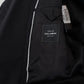 Elegant Black Virgin Wool Jacket