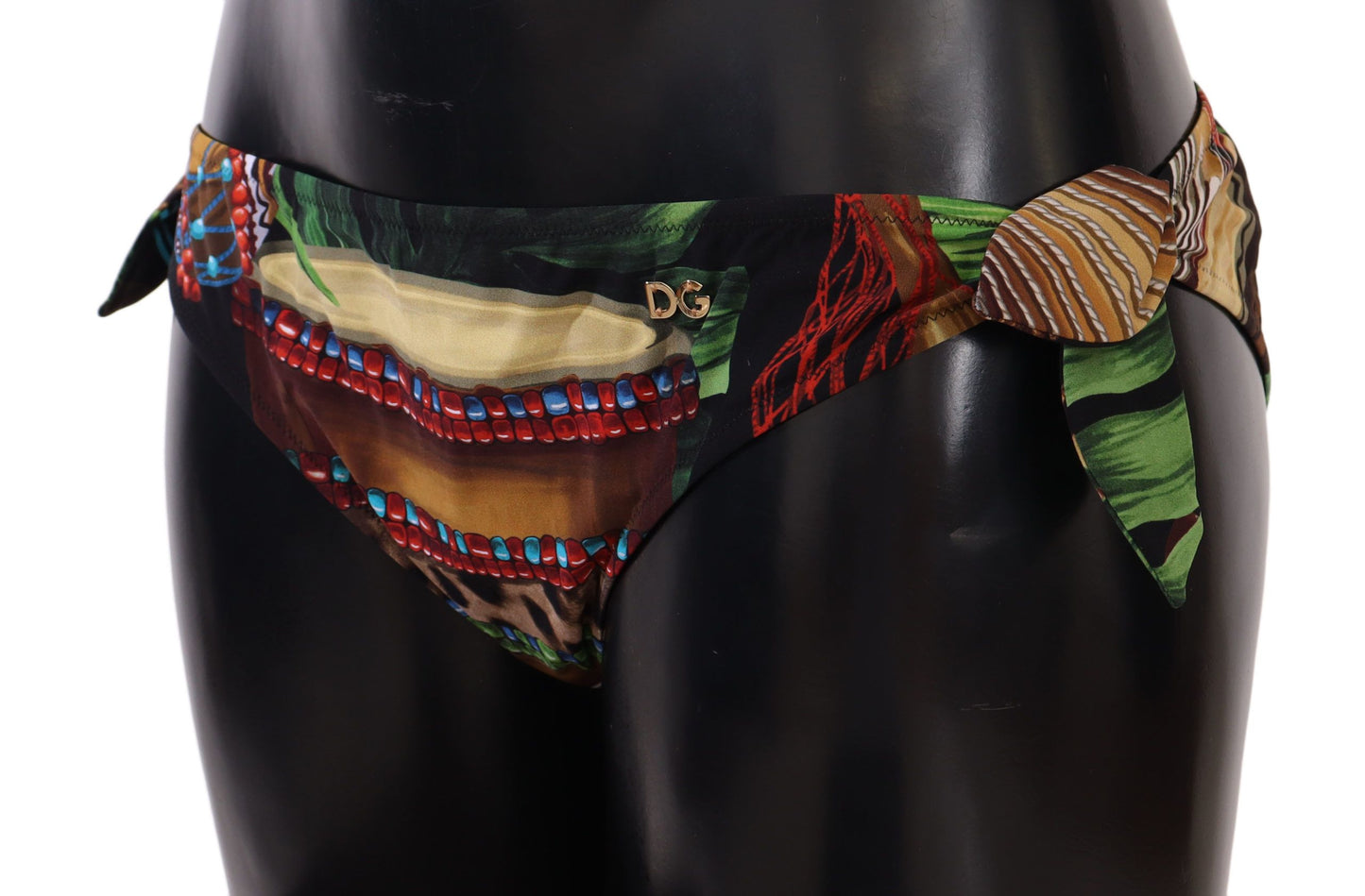 Chic Drum Print Bikini Bottoms