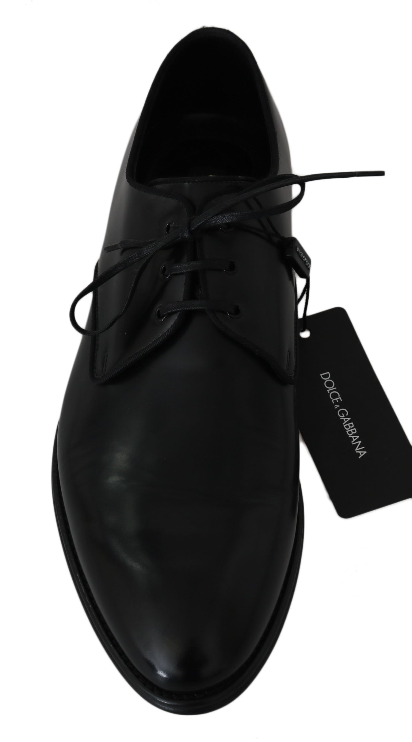 Elegant Black Derby Dress Shoes