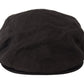 Brown Flax Newsboy Cap - Italian Craftsmanship