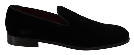 Elegant Black Leather Loafers