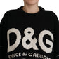 Elegant Cashmere Pullover with Iconic Detailing
