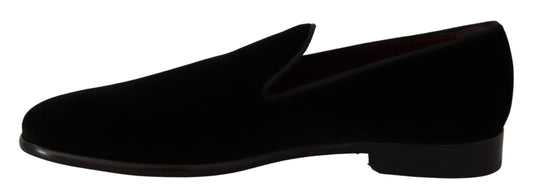 Elegant Black Leather Loafers