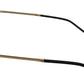 Elegant Gold-Tinted Men's Sunglasses