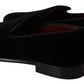Elegant Black Leather Loafers