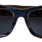 Chic Horn Pearly Blue Gradient Sunglasses