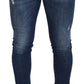 Chic Italian Designer Denim Pants