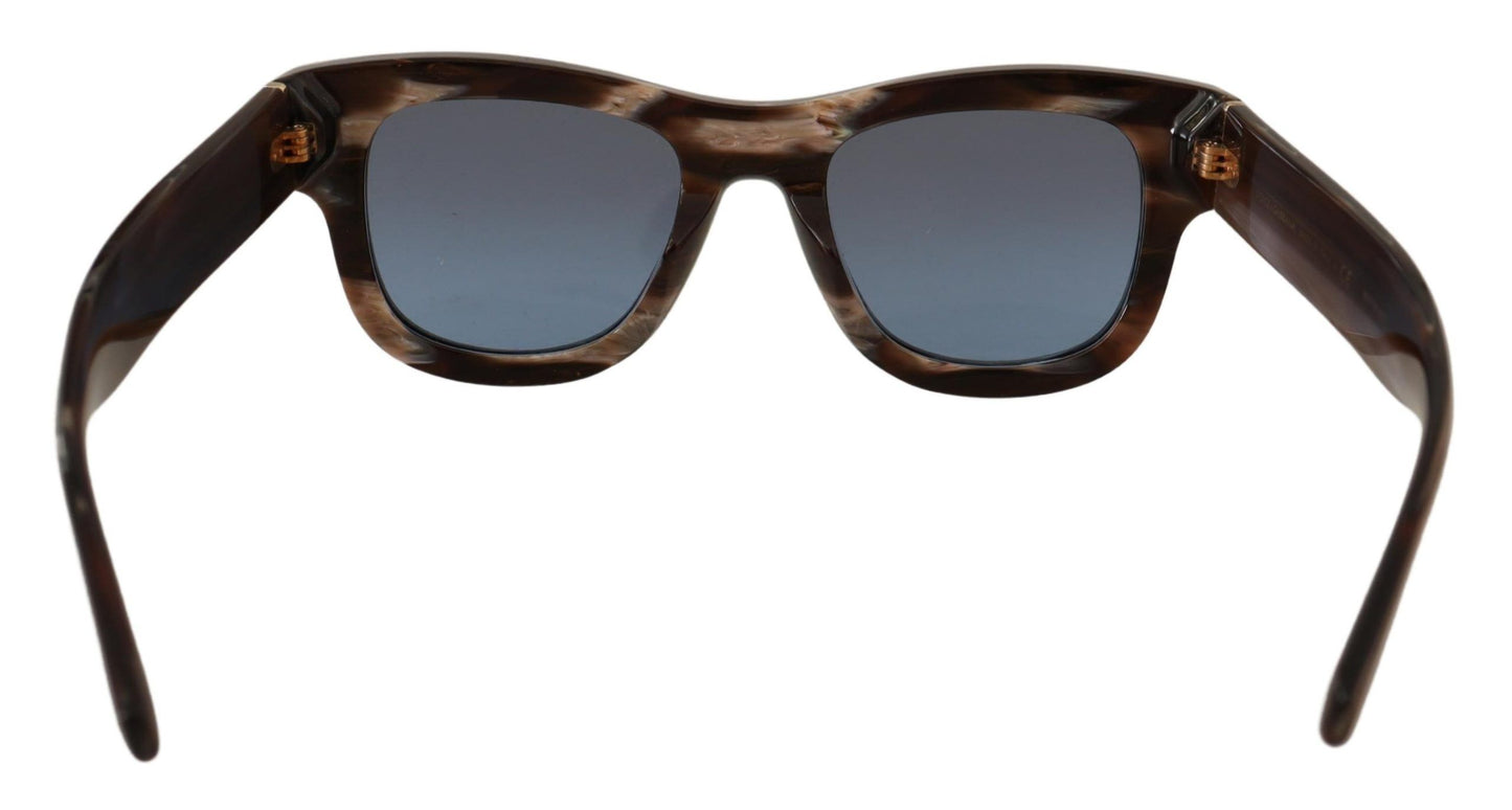 Chic Horn Pearly Blue Gradient Sunglasses