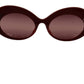 Floral Elegance Cat-Eye Sunglasses