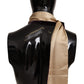 Golden Elegance Fringed Scarf