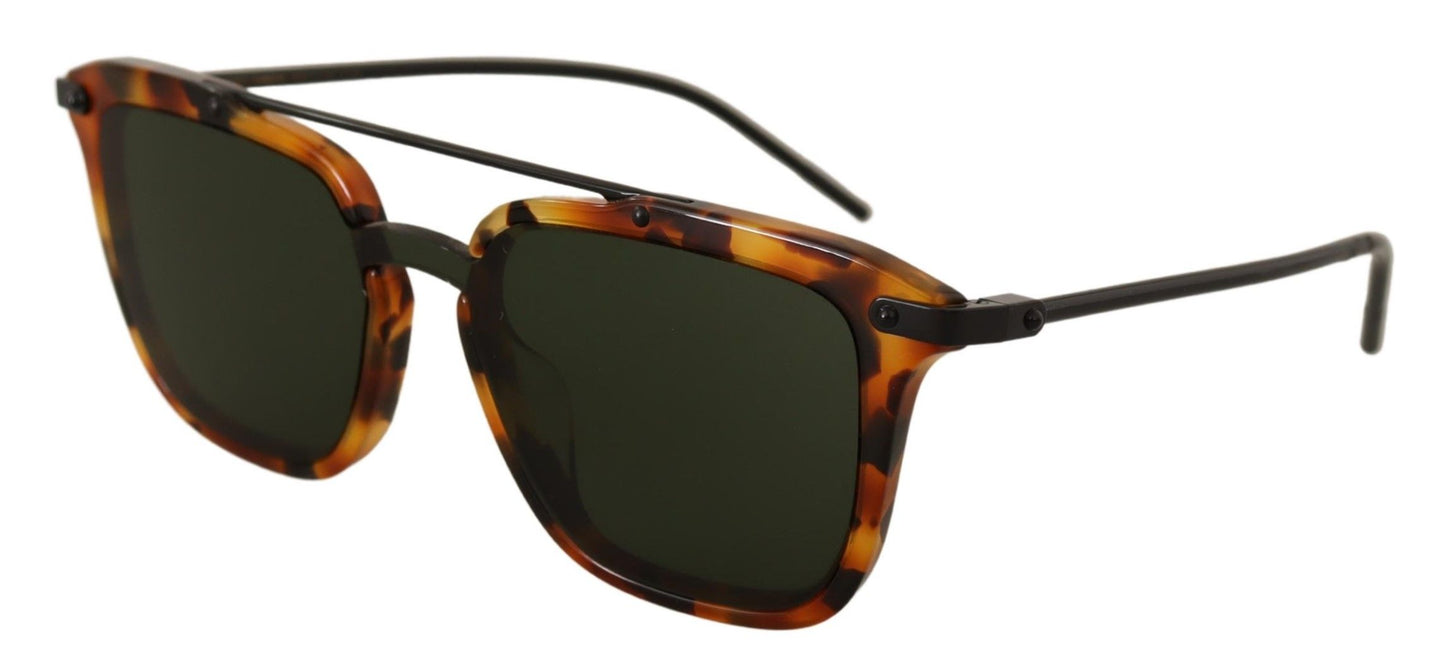 Elegant Spotted Havana Sunglasses