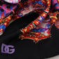 Multicolor Printed Silk Shawl Wrap Scarf