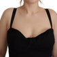 Back Sleeveless Bustier Corset Zipper Top