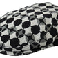 Elegant Black and White Newsboy Hat