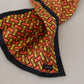 Elegant Multicolor Men's Silk Scarf