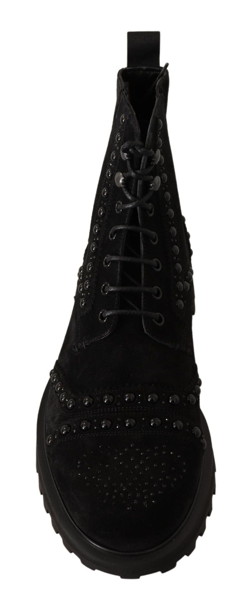 Studded Suede Ankle Boots