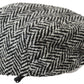 Elegant Herringbone Newsboy Hat