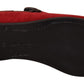 Elegant Red Suede Loafers for Men