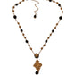 Elegant Gold Tone Statement Necklace