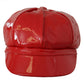 Chic Red Bucket Cap for the Fashion-Forward